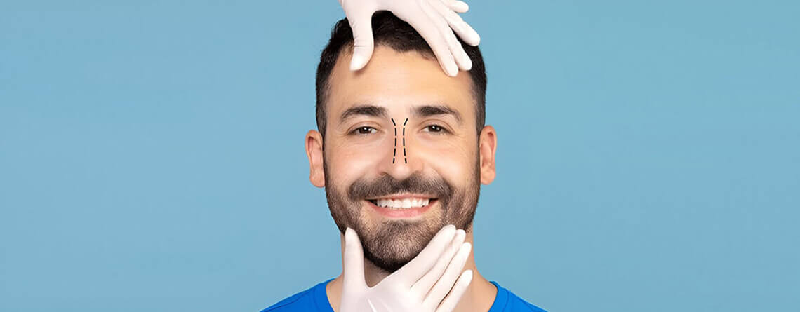 Nose job surgery