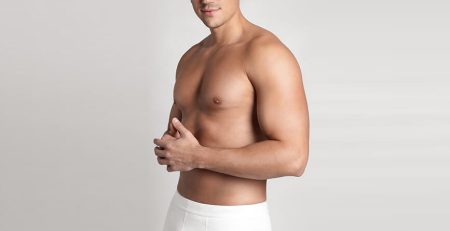 scarless male breast reduction