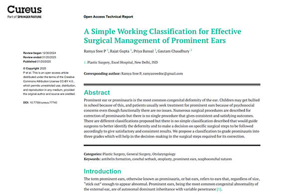 A-Simple-Working-Classification-for-Effective-Surgical-Management-of-Prominent-Ears A-Simple-Working-Classification-for-Effective-Surgical-Management-of-Prominent-Ears