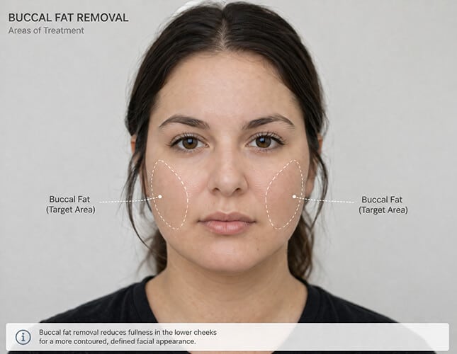 Buccal Fat Removal in India- Cheek reduction - Dr Rajat Gupta - RG Aesthetics - Cosmetic Plastic Surgeon